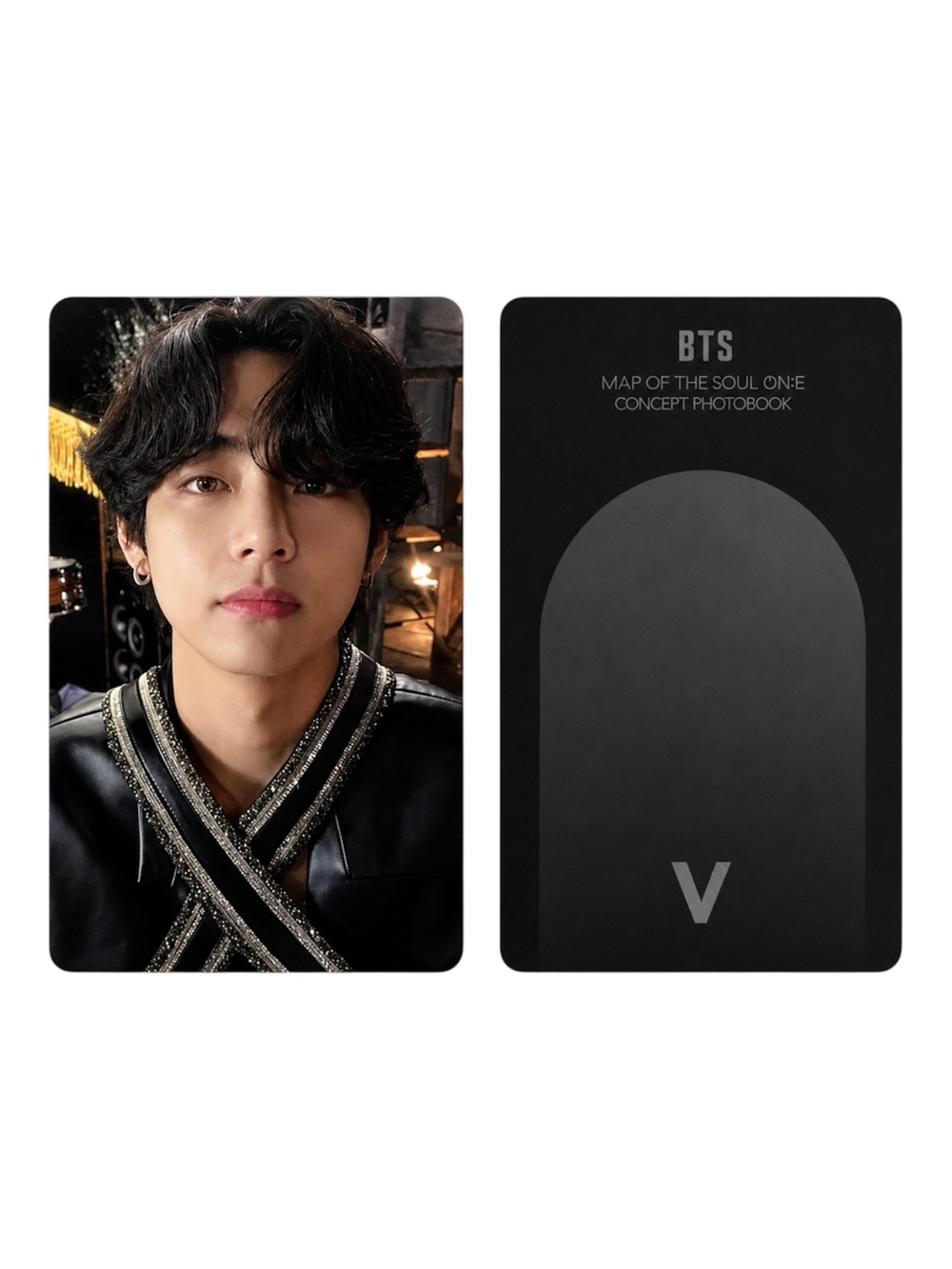 BTS: MAP OF THE SOUL ON:E CONCEPT PHOTO BOOK ROUTE VER PHOTO CARD V